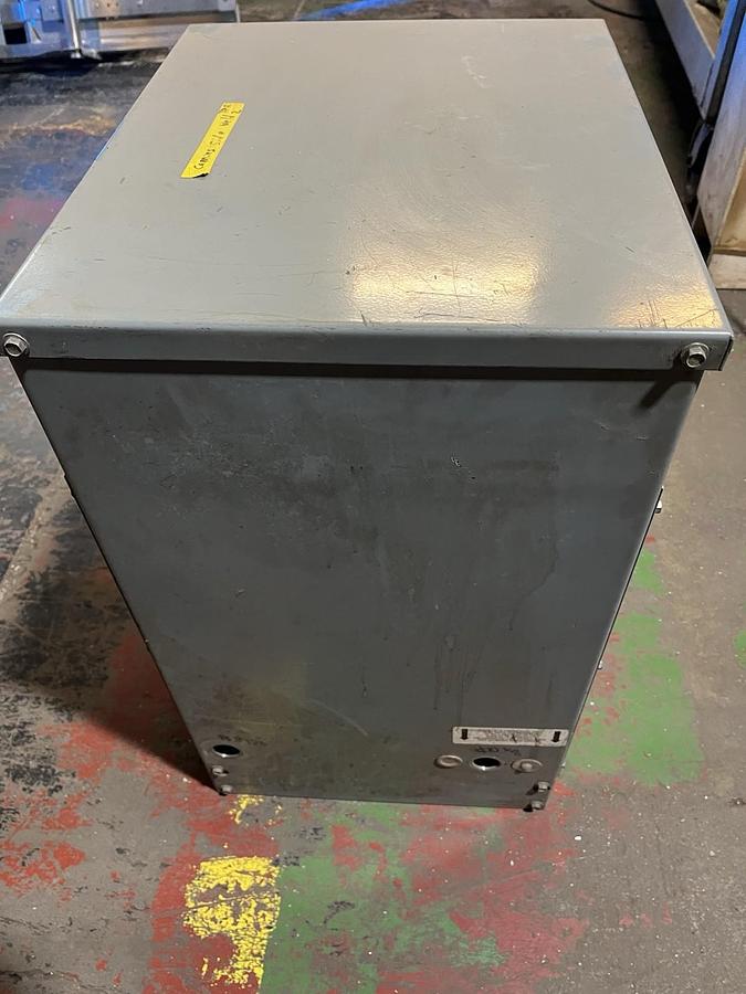 Used SQUARE D,15T3H,TRANSFORMER 15KVA TRANSFORMER H.V. 480 L.V. 208Y/120V