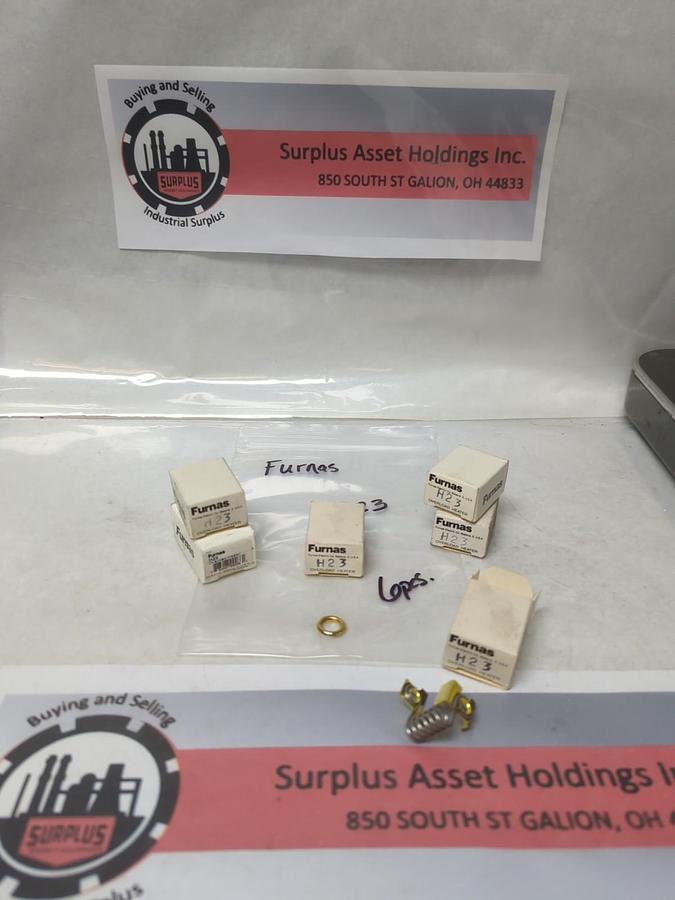 FURNAS,H23,OVERLOAD HEATER ELEMENT LOT OF 6 NOS