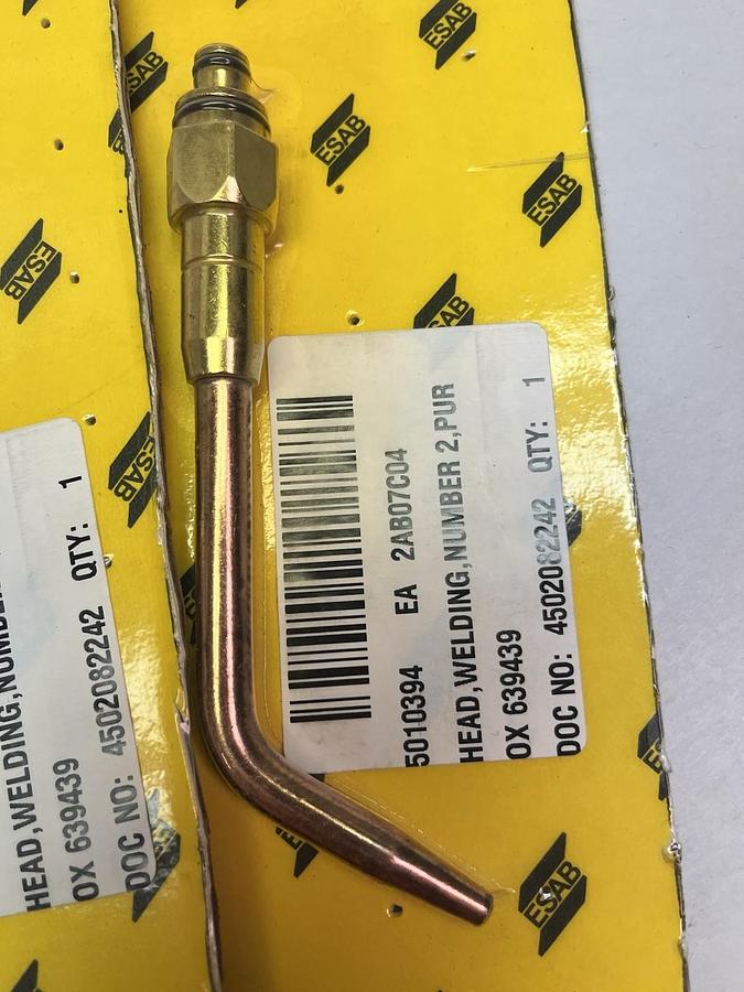 Used ESAB,639439,PUROX WELDING TORCH HEAD NO. 2 LOT OF 2