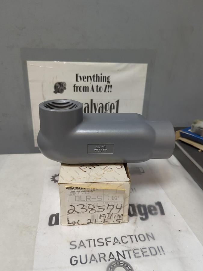 KILLARK HUBBELL,OLR-5,CONDUIT BODY 1-1/2 INCH NEW