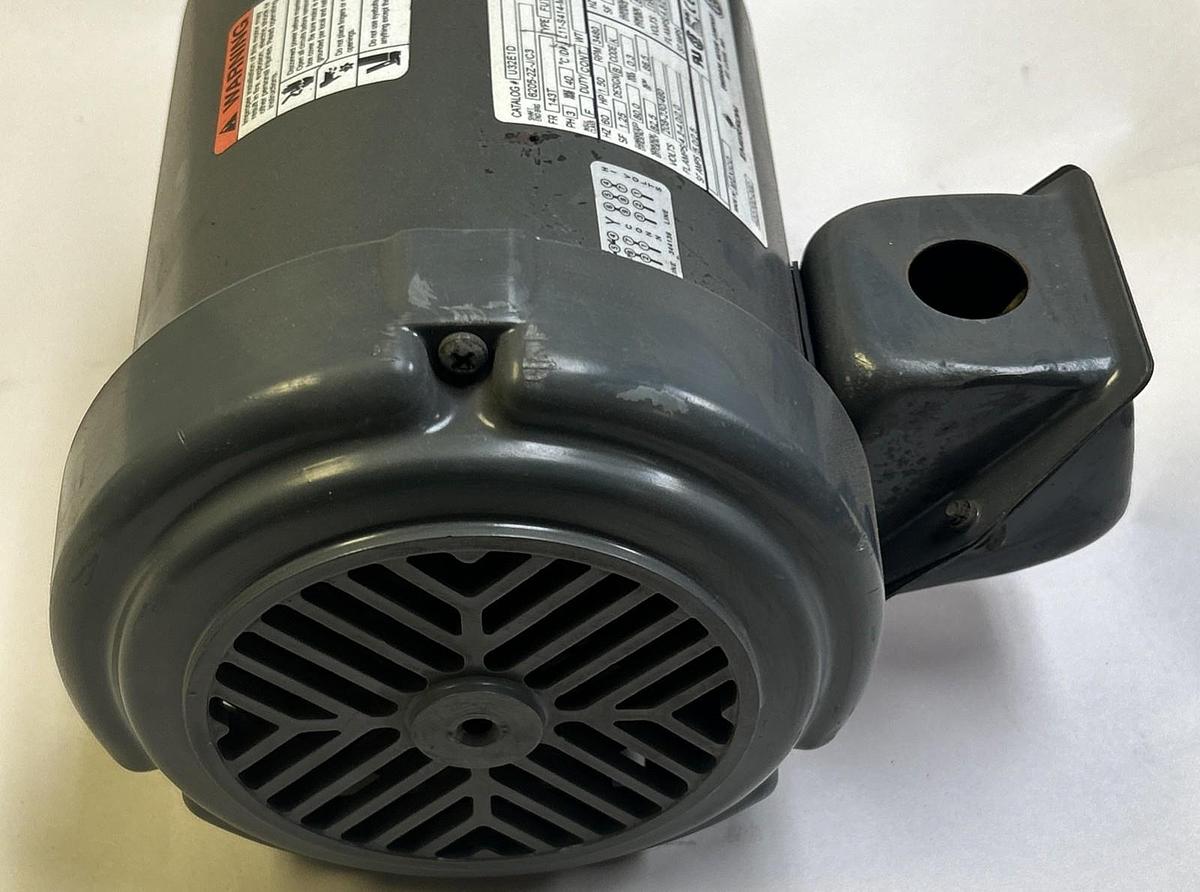 Used EMERSON,U32E1D,ELECTRIC MOTOR 1.5HP 143T FR 3PH 3480RPM 208-230/460V