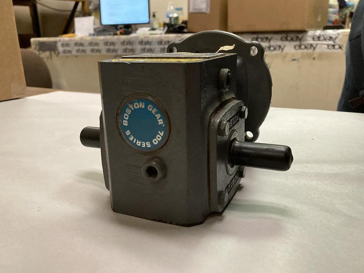 Used Boston,F7105B4H,Gear Speed Reducer Ratio 5 0.6HP