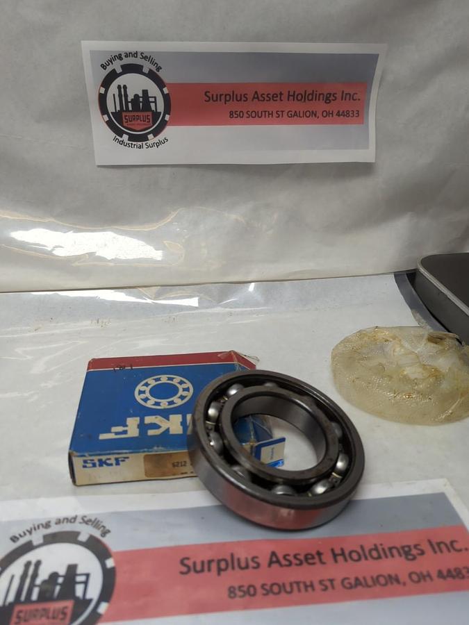 SKF,6212 ZJEM,SINGLE METAL SEAL 60X110X22 MM NOS