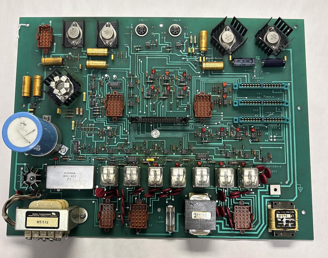 Used STOCK EQUIPMENT,A21125-A,POWER SUPPLY BOARD