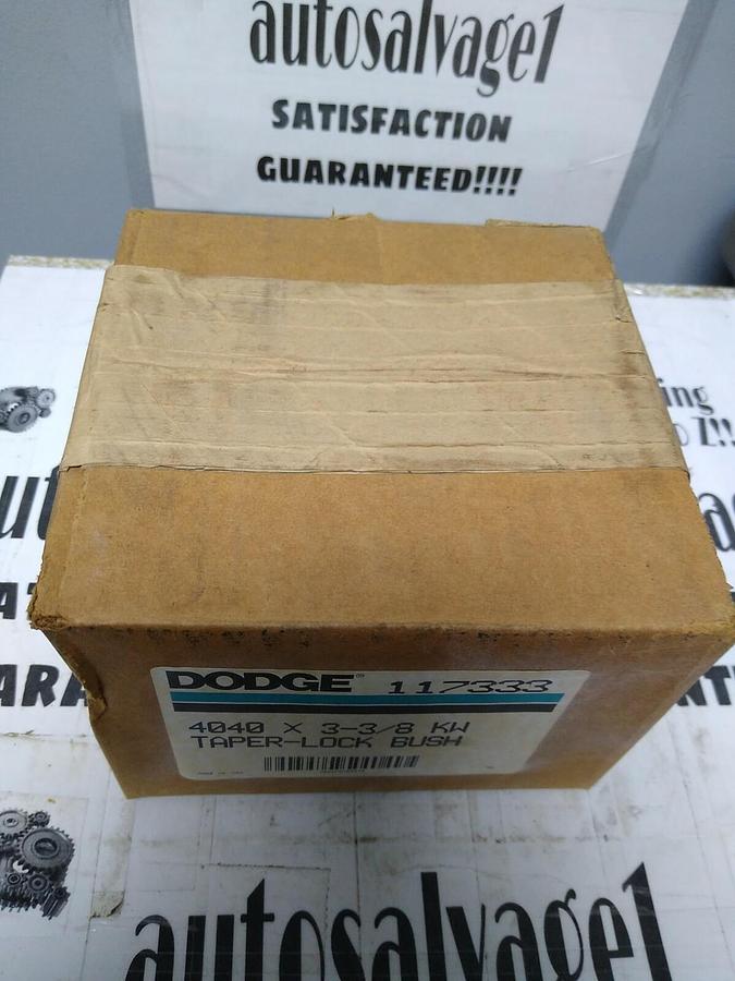 Used Dodge,117333,Taper Lock Bushing 4040 X 3- 3/8 KW SEALED BOX