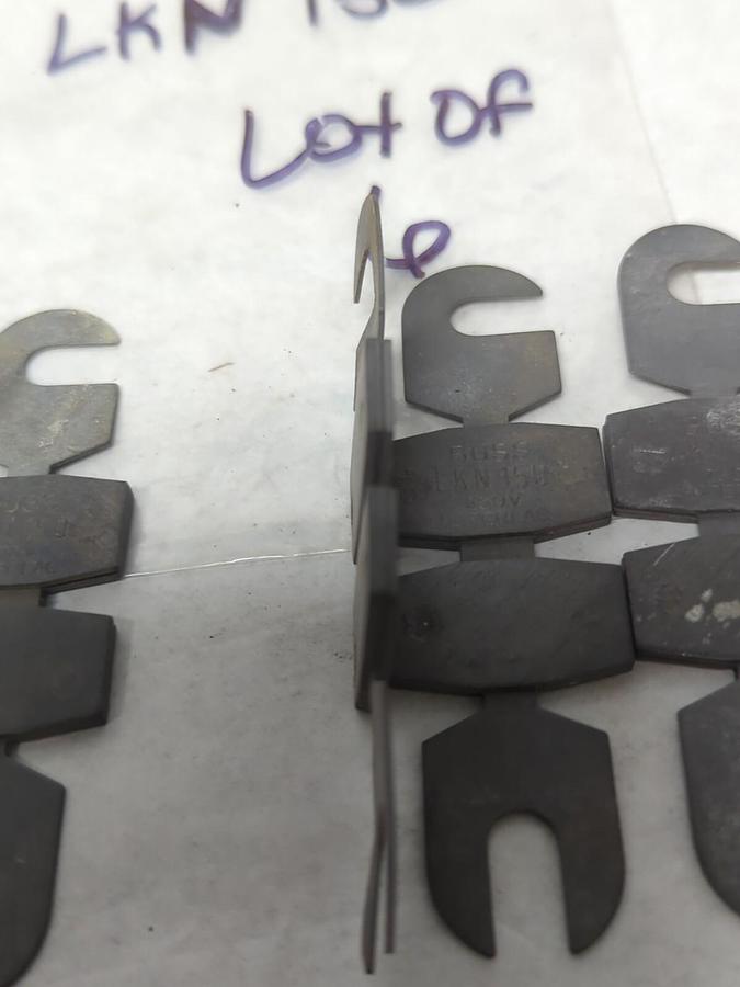 BUSS,LKN150,SUPER-LAG RENEWAL LINKS 250V LOT OF 6 NOS