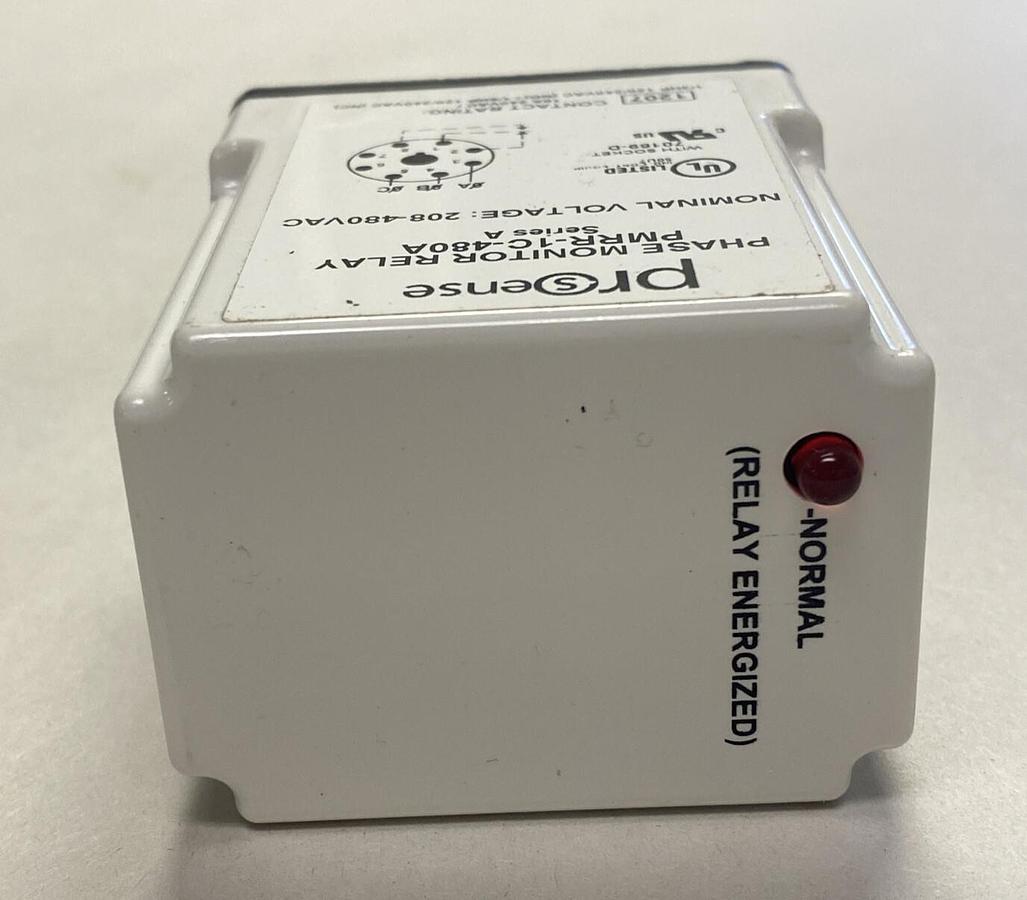 Used PROSENSE,PMRR-1C-480A,PHASE MONITOR RELAY