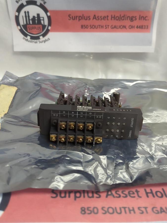 Used GE,IC610MDL175B,OUTPUT MODULE 115 VAC PRE-OWNED