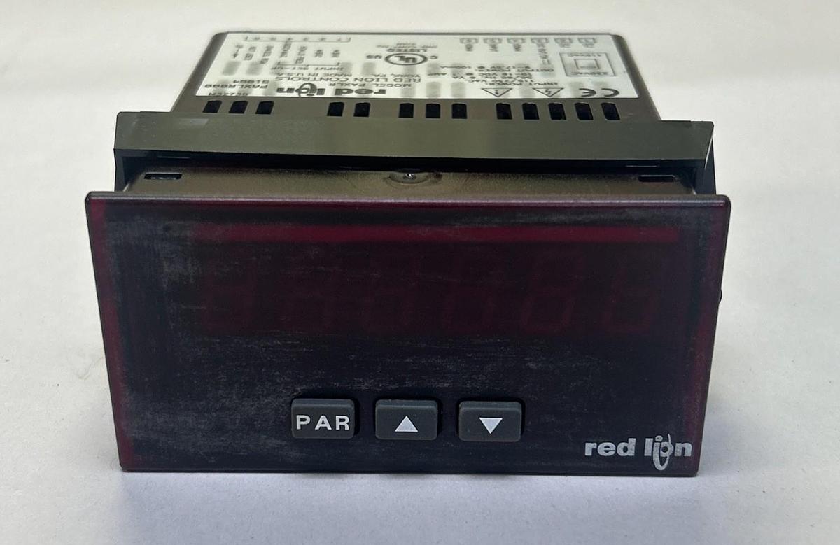 Used RED LION,PAXLR000,DIGITAL PANEL METER 115/120V
