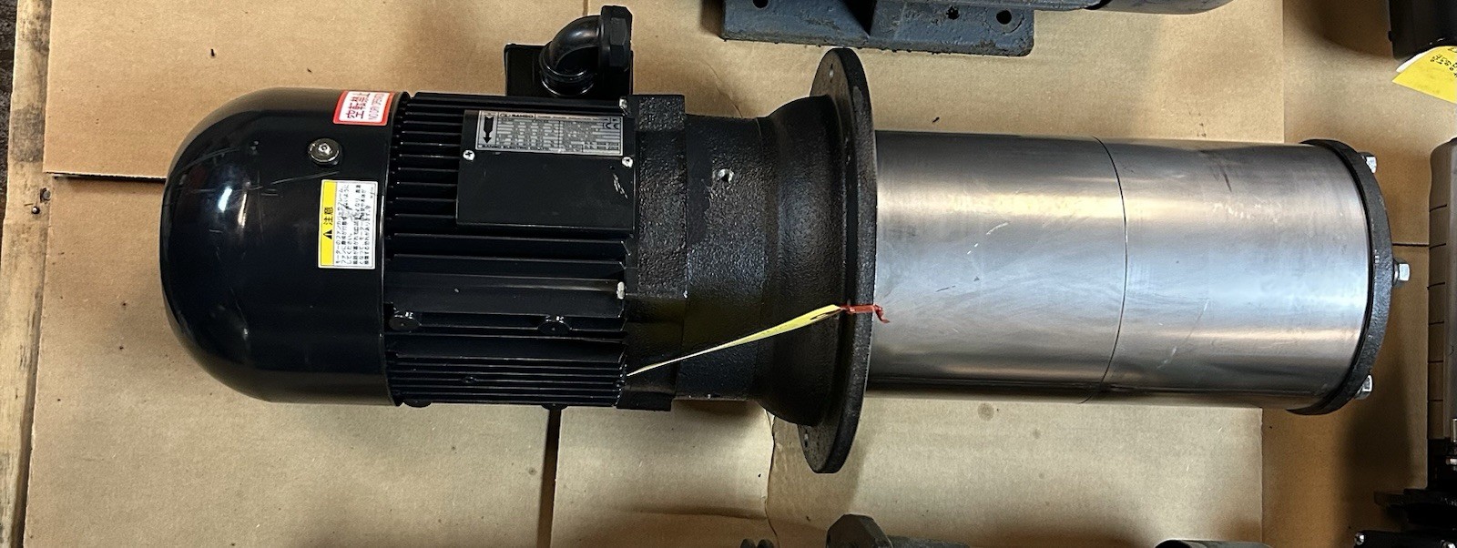 Used SANSO ELECTRIC,TFF2967AK,CENTRIFUGAL PUMP 4.0WK 200/220V 3PH
