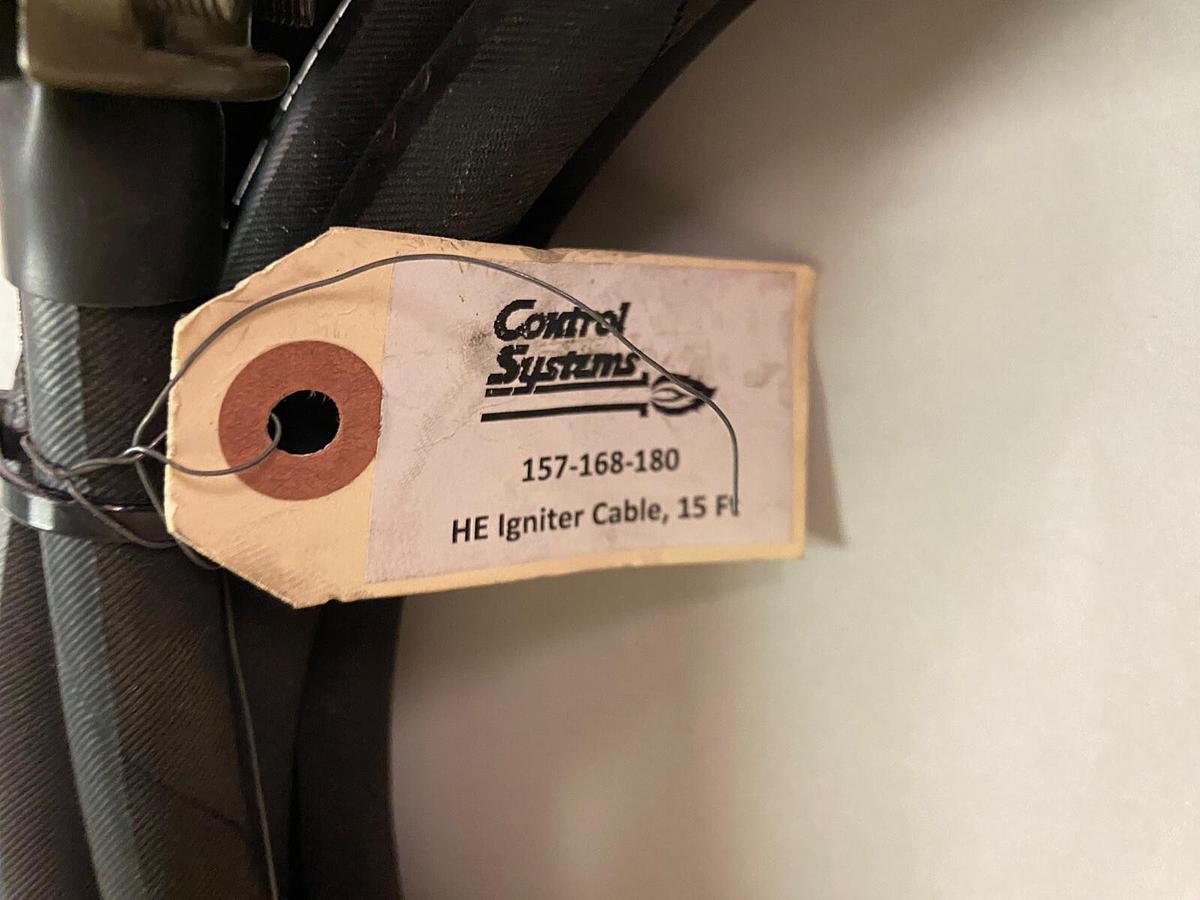 CONTROL SYSTEMS,157-168-180,HE IGNITER CABLE 15Ft