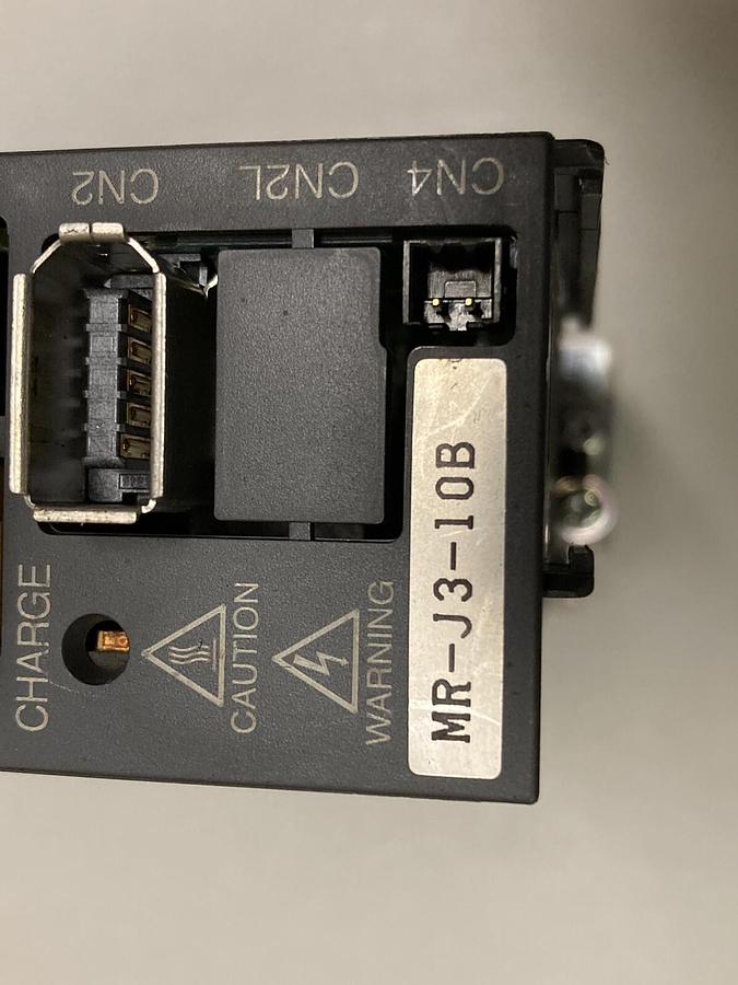 Used MITSUBISHI,MR-J3-10B,AC SERVO AMPLIFIER 100W 170V