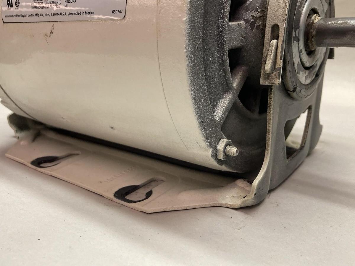 Used Dayton,5K586BA,Single Phase Motor 1/3 HP 3450RPM 115V 48