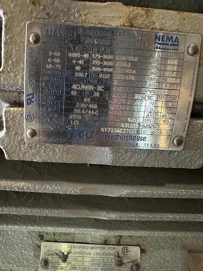 Used TECO/Westinghouse