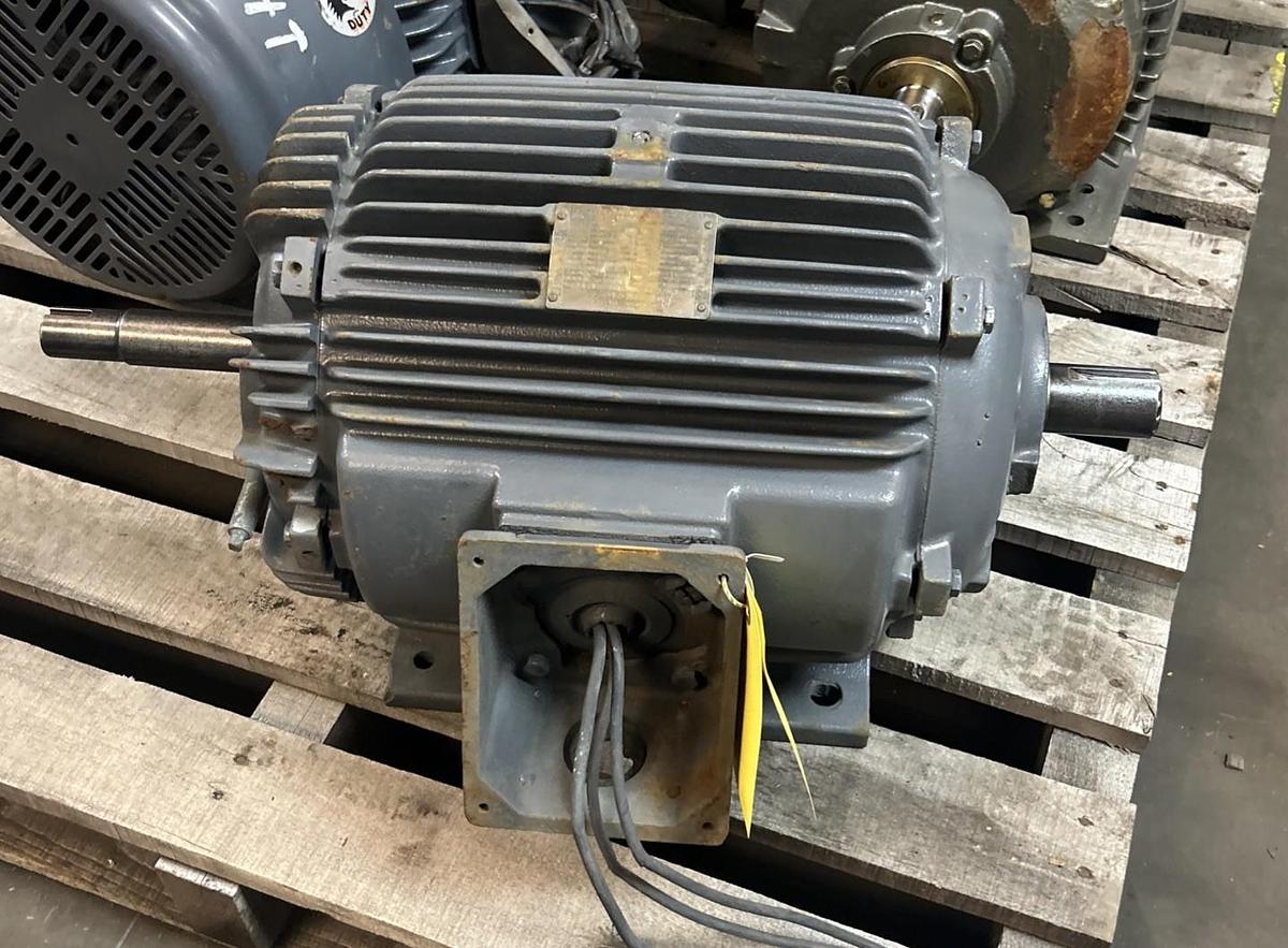 Used WESTINGHOUSE,256T, MOTOR 20HP460V 1765RPM 3PH 256T FRAME