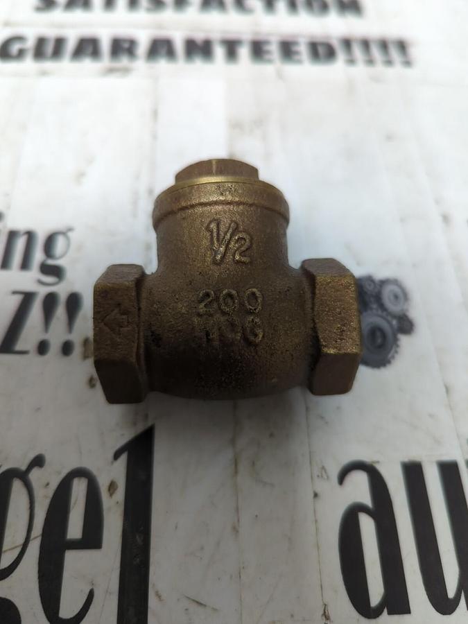 MATCO,521,200WOG 1/2 INCH SWING CHECK VALVE NOS