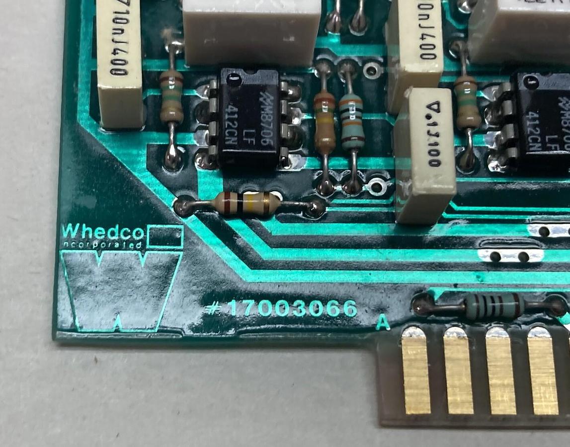 Used Whedco,17003066,Circuit Board
