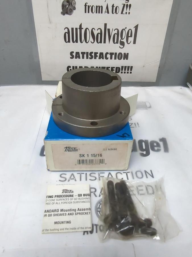 MARTIN,SK 1-15/16,Q.D BUSHING NOS