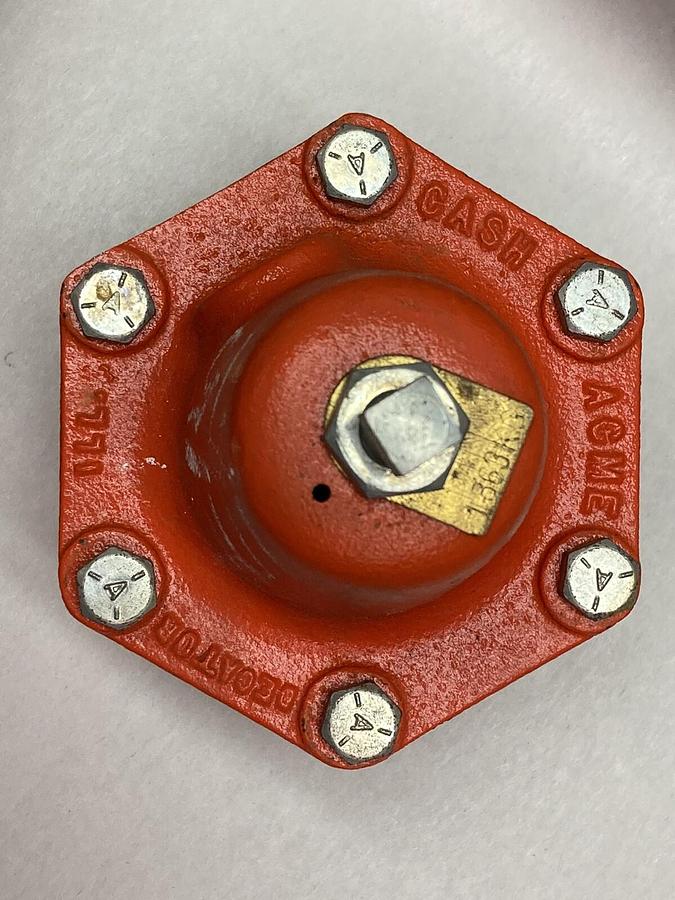 Used Cash Acme,1863,3/8 Inch Type B Pressure Regulating Valve