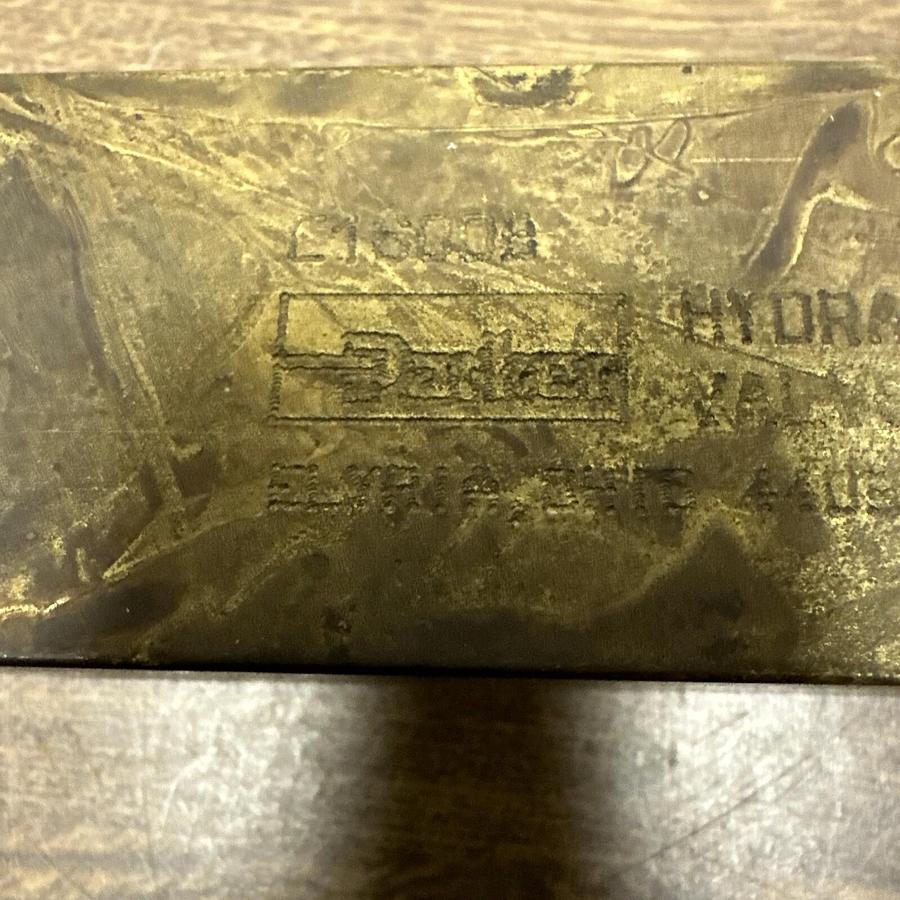 Used Parker,C1600B,Check Valve