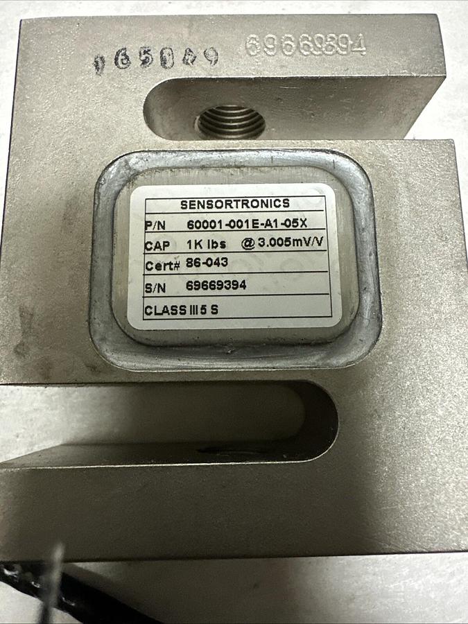 Sensortronics,60001-001E-A1-05X,Load Cell