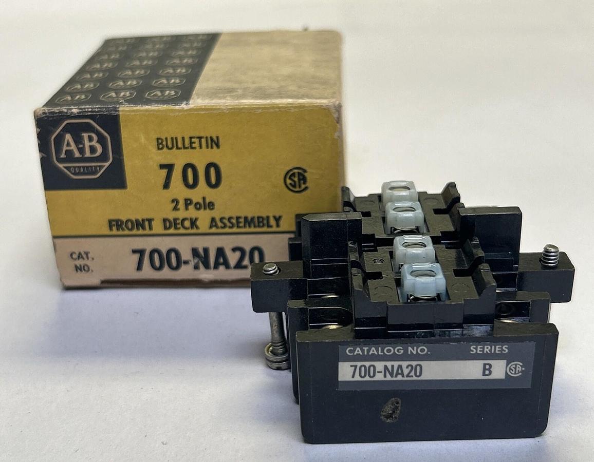 ALLEN BRADLEY,700-NA20,CONTACTOR RELAY NOS