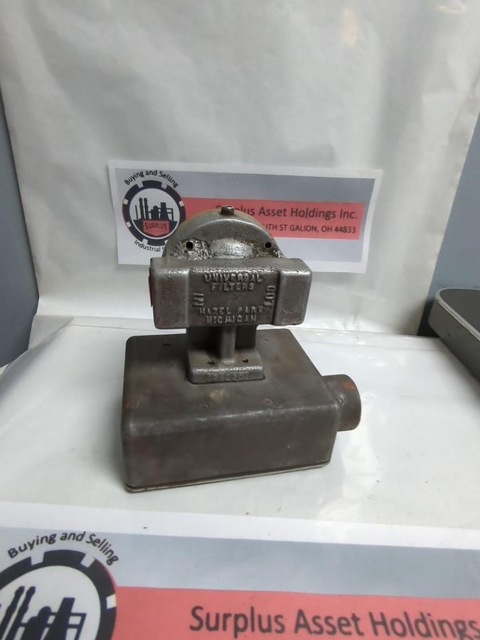 Used UNIVERSAL FILTERS,FM-2-AL-LP-ME-500SSU-4-7,FLOW RATE INDICATOR PRE-OWNED