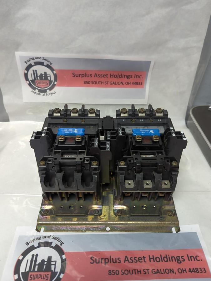 Used ALLEN BRADLEY,505-COD-23,SERIES 2 REVERSING CONTACTOR PRE-OWNED