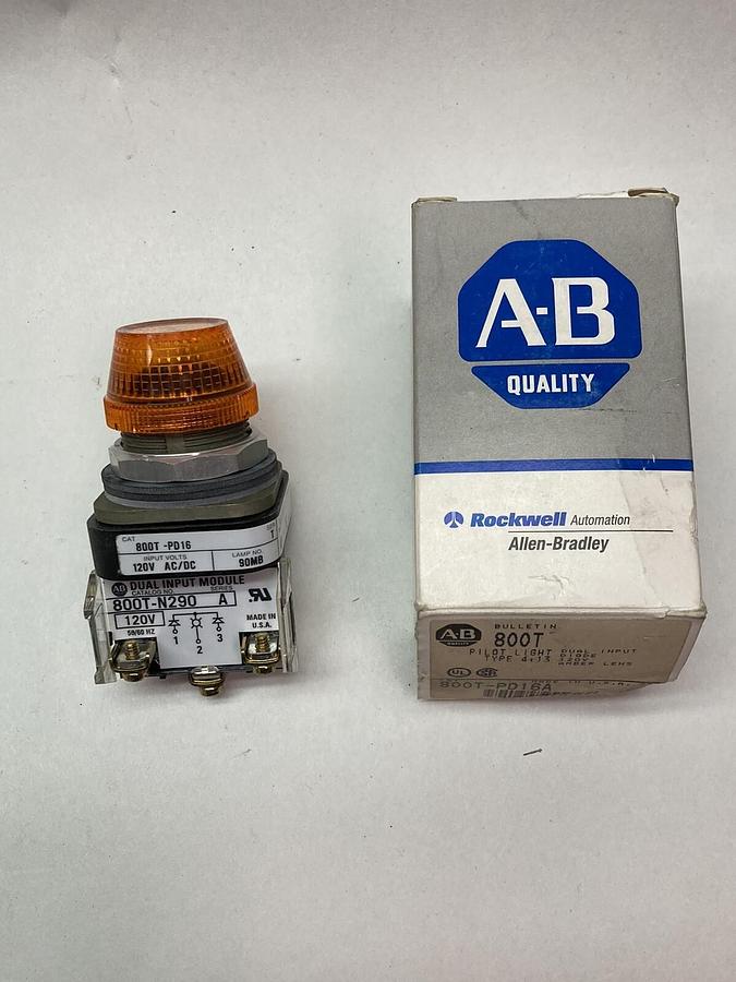 Allen Bradley,800T-PD16A,Push-to-Test Button