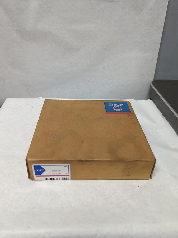 SKF,6317/S1,DEEP GOOVE BALL BEARING NOS
