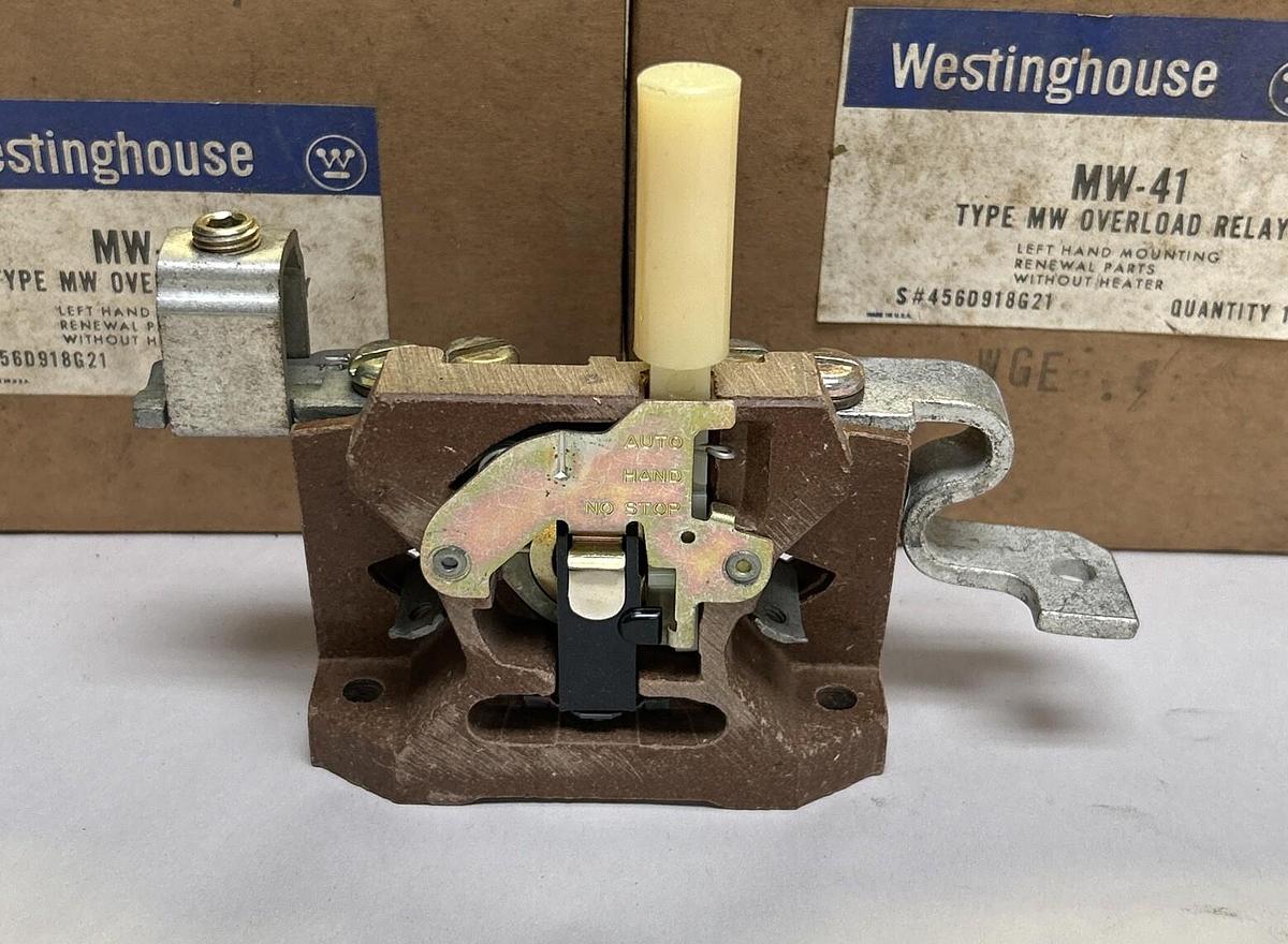 WESTINGHOUSE,MW-41,OVERLOAD RELAY LOT OF 2 NOS