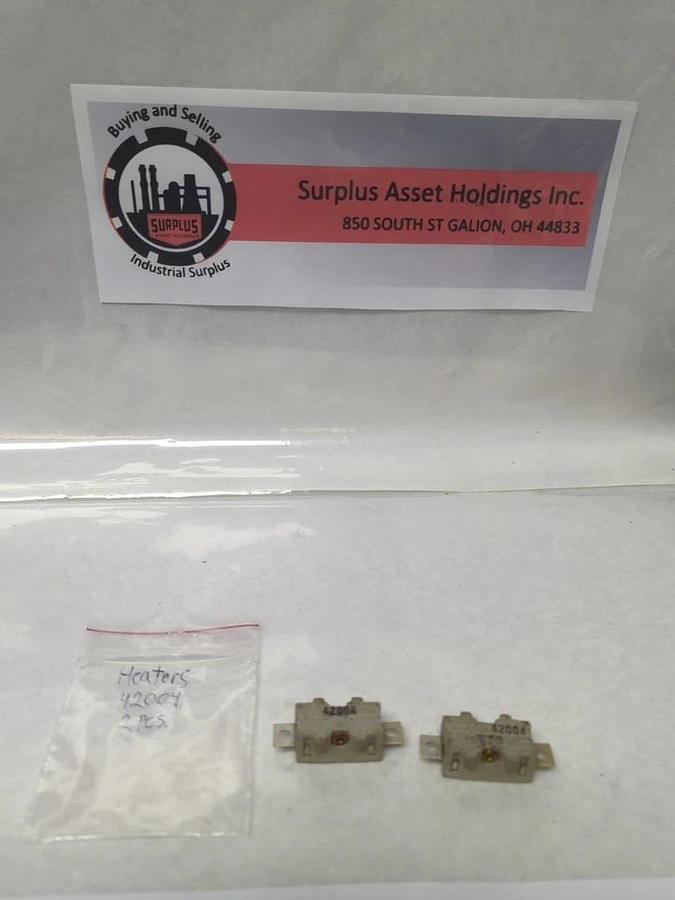Used ARROW HART,42004,OVERLOAD HEATER ELEMENT LOT OF 2 PRE-OWNED
