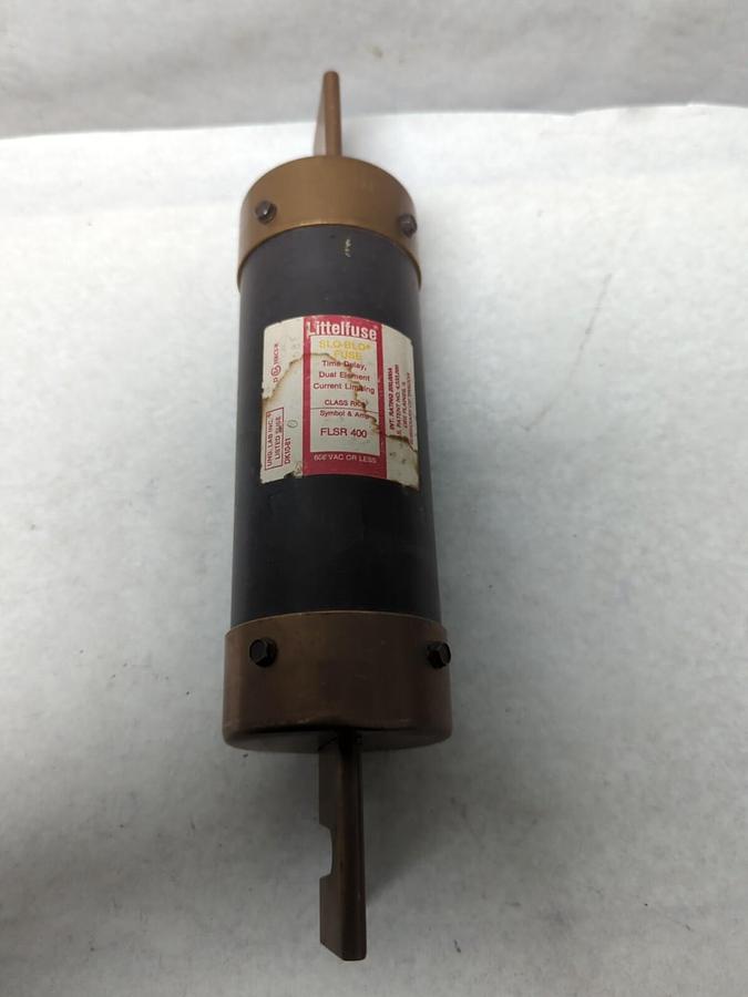 Used LITTELFUSE,FLSR-400,SLO-BLO 400 AMP FUSE PRE-OWNED