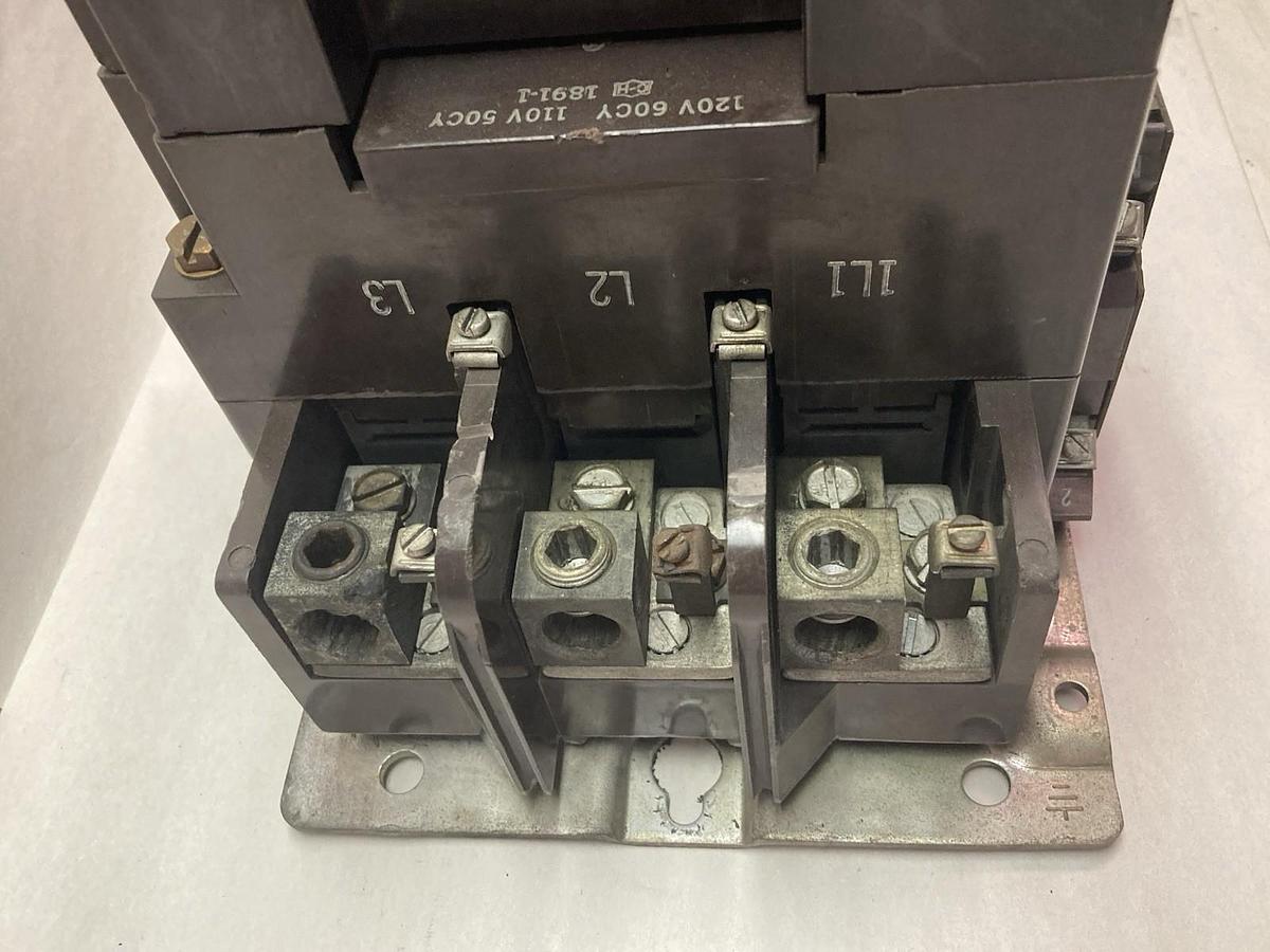 Used Cutler-Hammer,A10FN0,Motor Starter Nema Size 4 Ser A1 135A