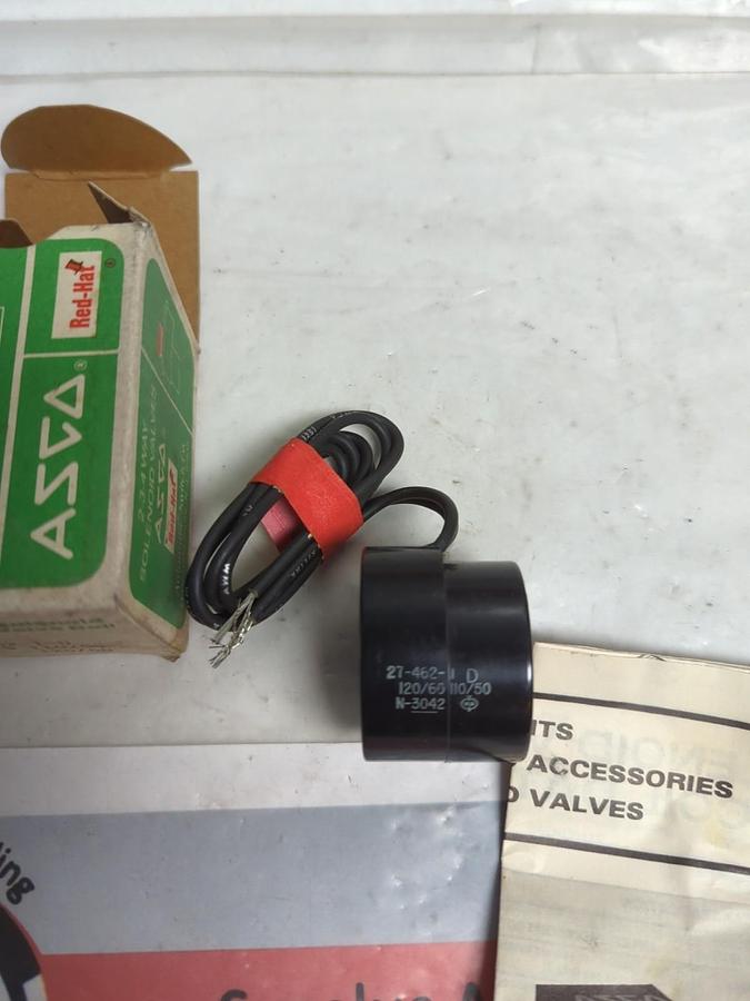 ASCO,27-462-1 D,COIL 120/60 110/50 NOS