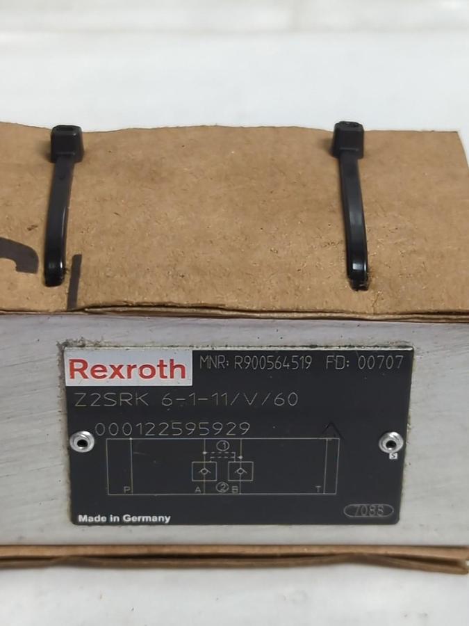 REXROTH,R900564519,CHECK VALVE Z2FSK 6-1-11/V/60 NOS
