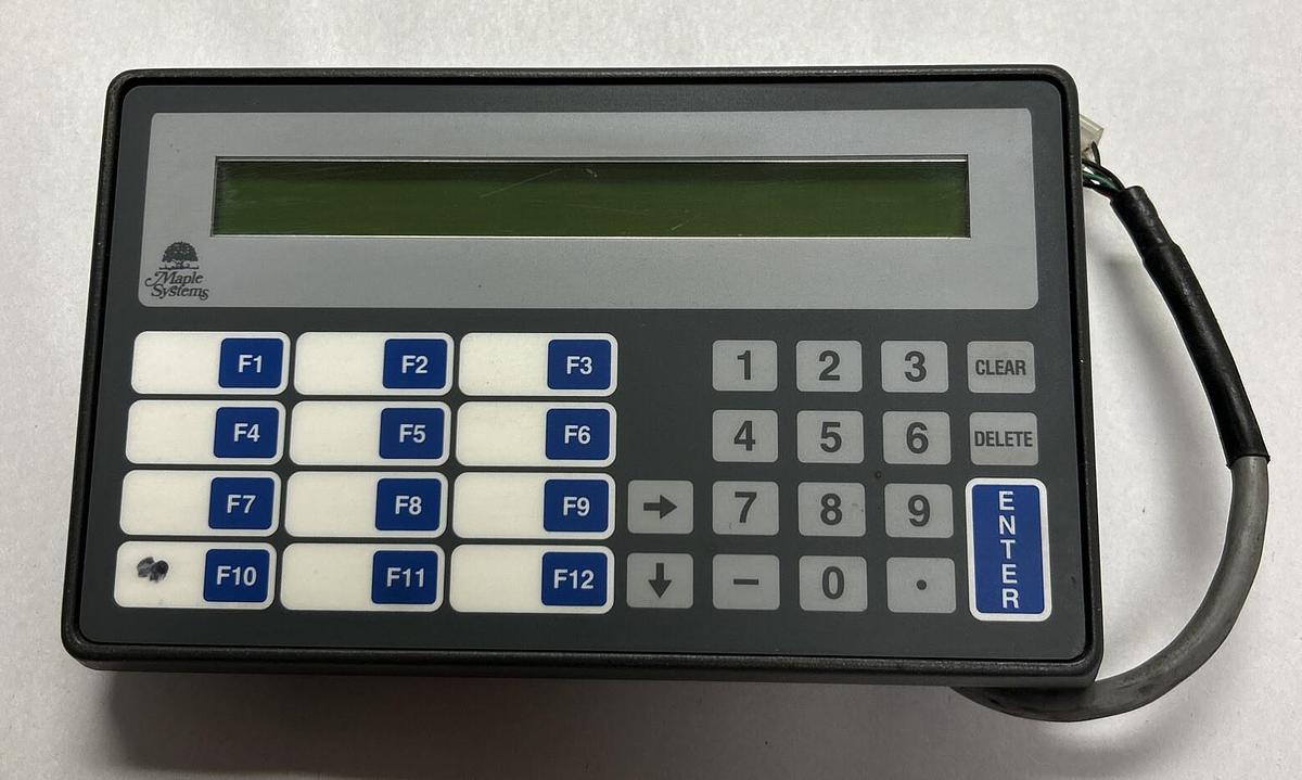 Used MAPLE SYSTEMS,GEF460A-004,OPERATOR INTERFACE MESSAGE DISPLAY UNIT