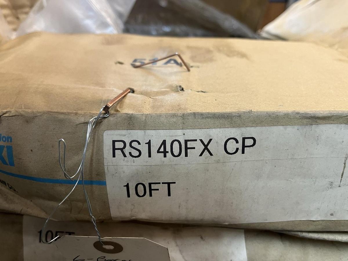 TSUBAKI,RS140-FX-CP,ROLLER CHAIN 10FT COTTER