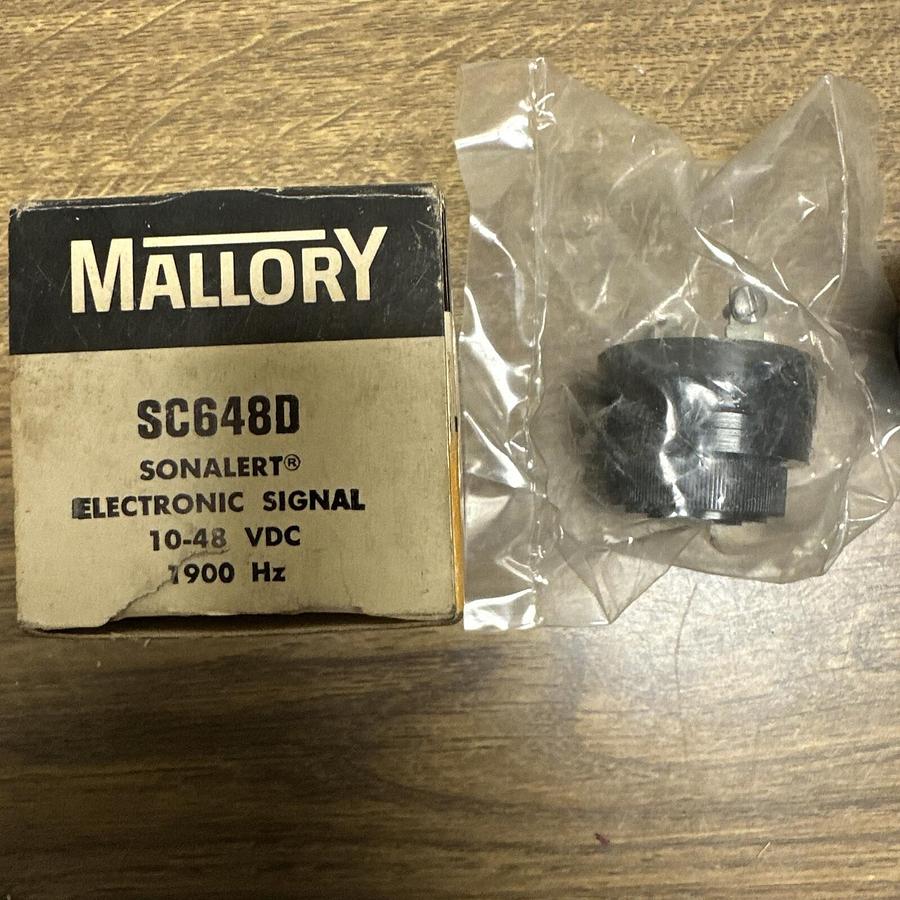 Sonalert,SC648D,Electronic Signal LOT of 2