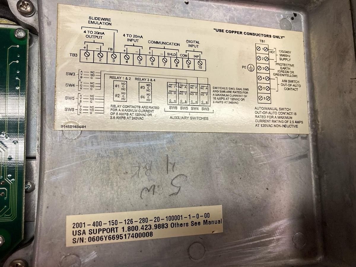 Used Honeywell,2001-400-150-126-280-20-100001-1-0-00,Pneumaticactuator Front Cover