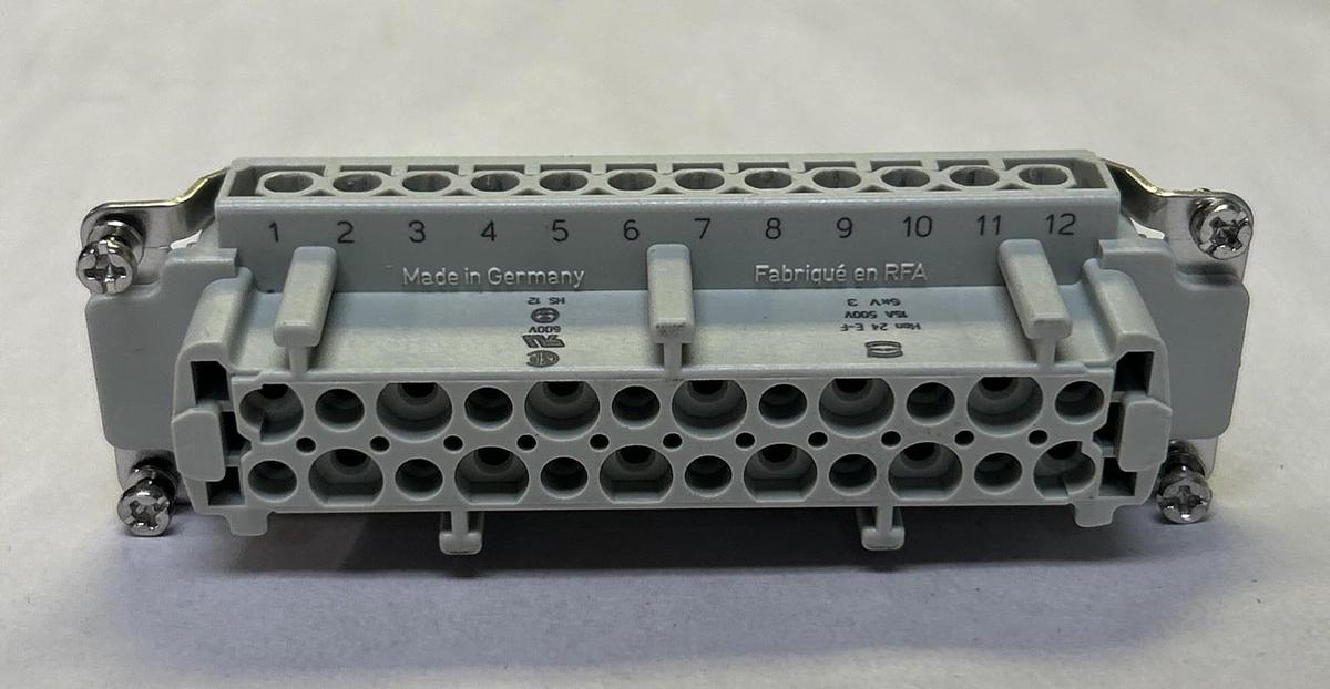 HARTING,09330242701,HEAVY DUTY CONNECTOR INSERT NOS