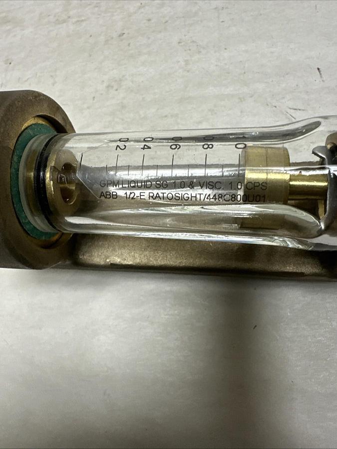 ABB,10A2235,1/2" Variable Area Flow Meter