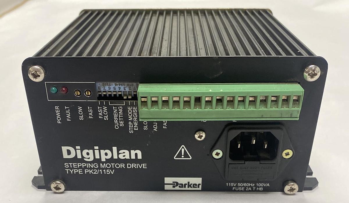 Used Parker Digiplan,PK2/115V,Stepping Motor Drive