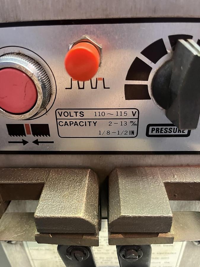 Used JET,JWG-12,ELECTRIC BAND SAW BLADE WELDER GRINDER 110-115V