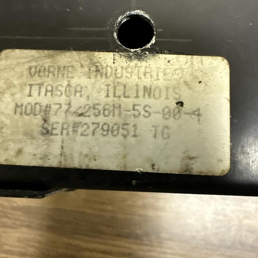 Used Vorne Industries,77/256M-5S-00-4,Digital Display