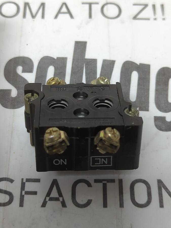 CUTLER HAMMER,10250T,CONTACT BLOCK SERIES B1