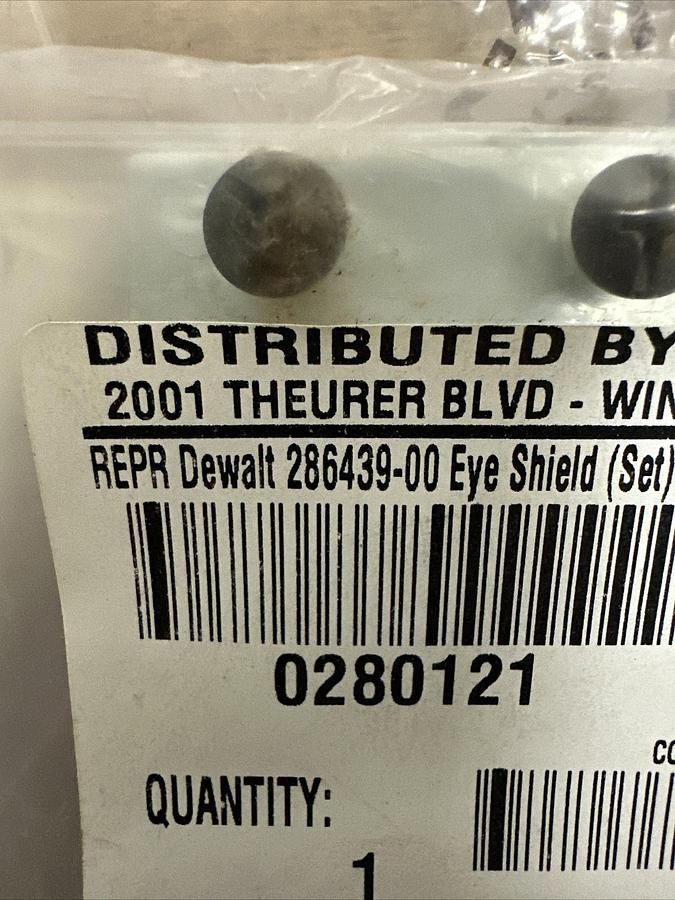 Used Dewalt,286439-00,Eye Shield Set