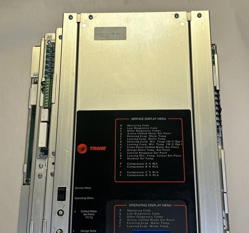 Used TRANE,X13650346-03,CONTROL PANEL UCM FOR 20 TO 30 TON CHILLER