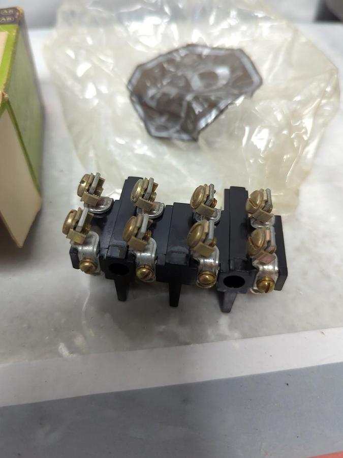 ALLEN BRADLEY,X-107420,L.H. CONTACT BLOCK ASSEMBLY 4-POLE NOS