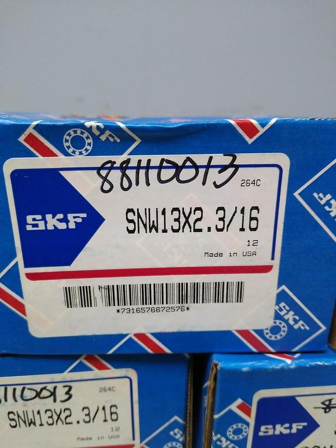 Used SKF,SNW13X2-3/16,Adapter 2-3/16 INCH Lot of 3 NOS